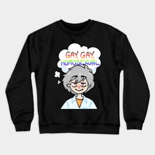 Kaworu gay, gay, homosexual, gay Crewneck Sweatshirt